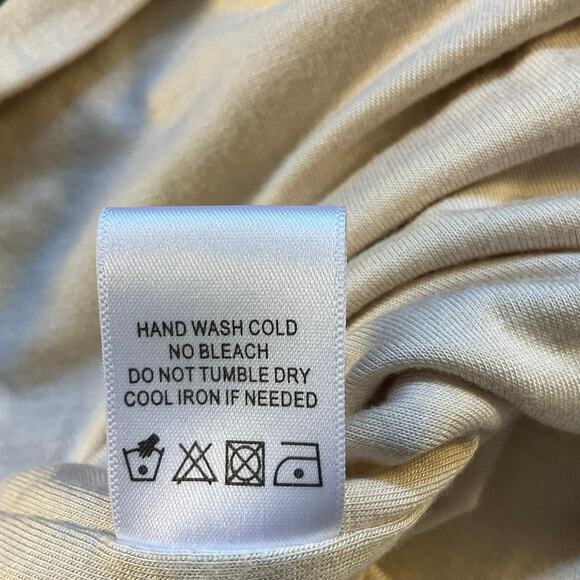 NWT Michael Costello x Revolve Beige Jada One Shoulder Mini Dress Size S - Picture 8 of 10